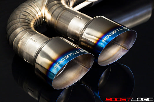 Boost Logic R35 4″ Titanium Exhaust Nissan R35 GTR 09+-C-Dub Tech