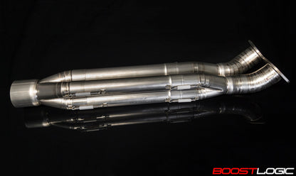 Boost Logic R35 4″ Titanium Exhaust Nissan R35 GTR 09+-C-Dub Tech