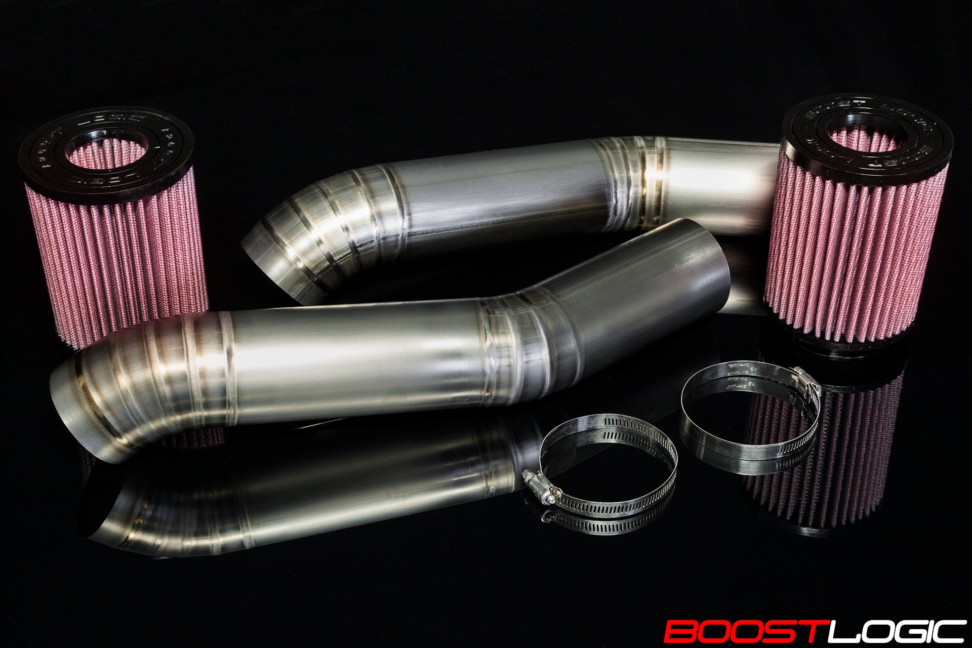 Boost Logic 3″ Titanium Intake Kit Nissan R35 GTR 09+-C-Dub Tech