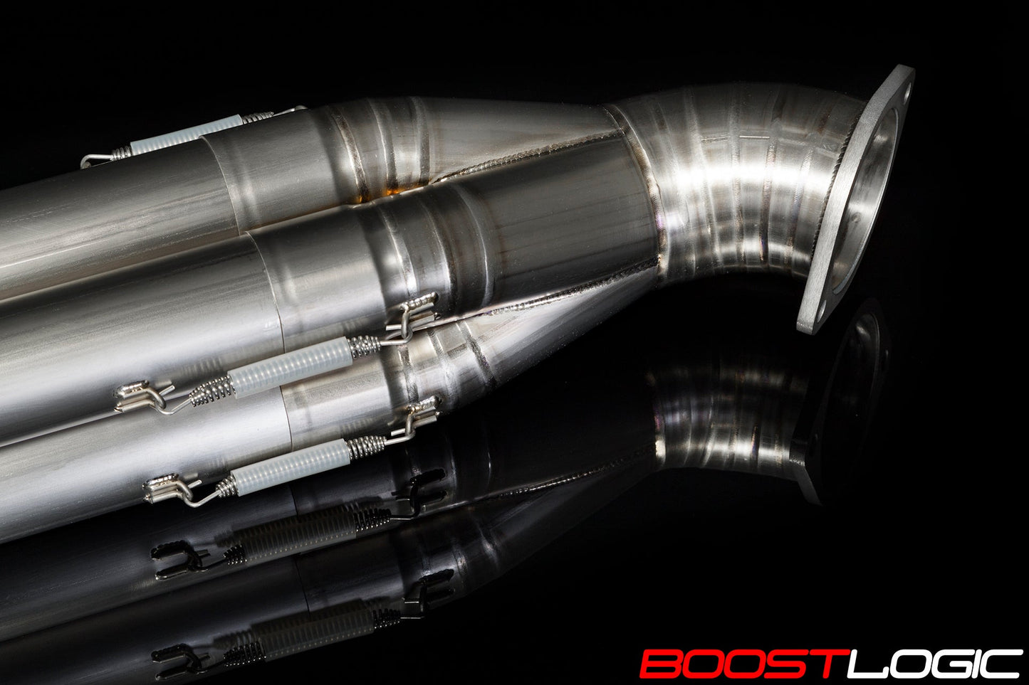Boost Logic Formula Series Quadzilla Titanium Midpipe Nissan R35 GTR 09+-C-Dub Tech
