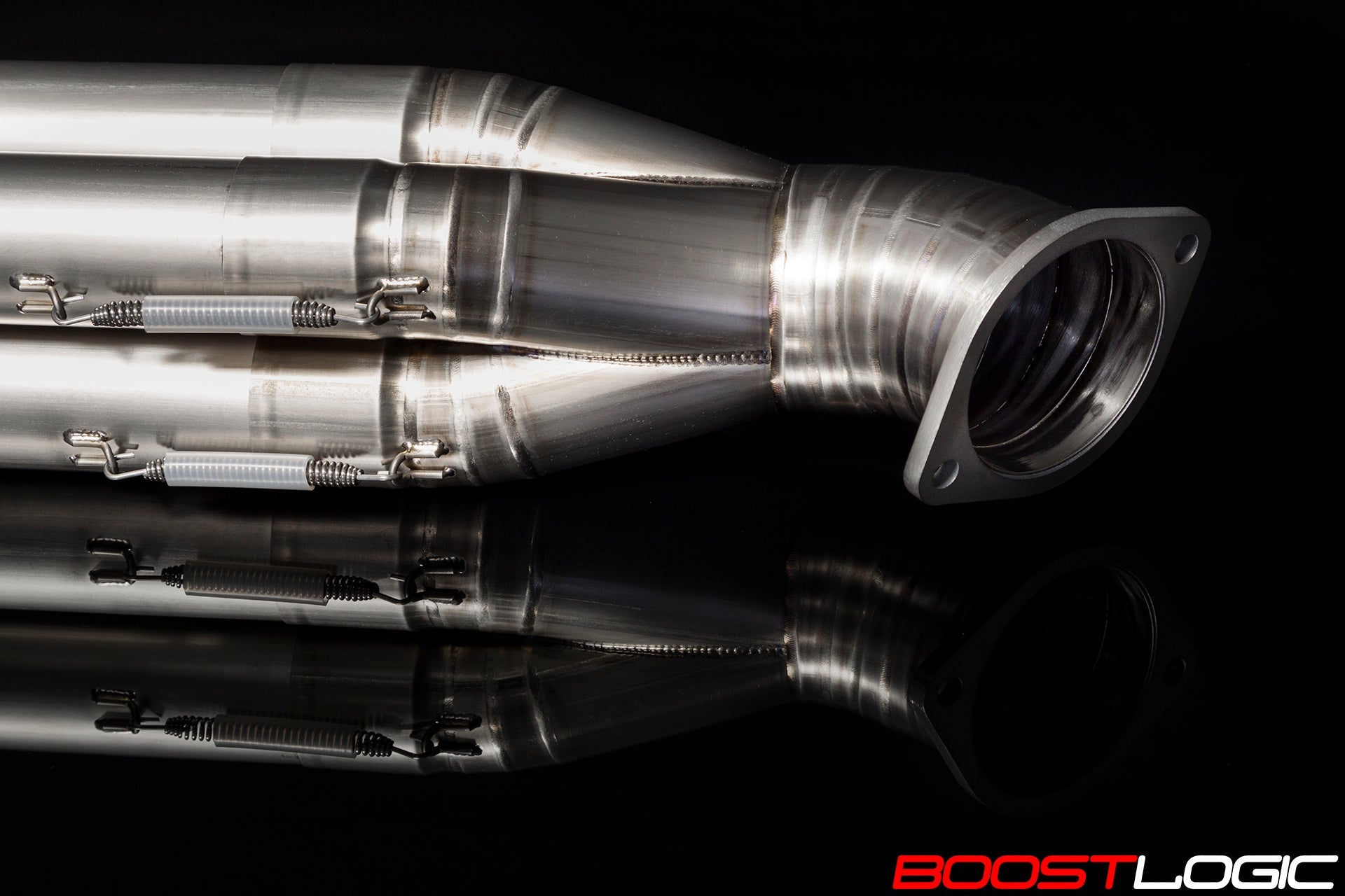 Boost Logic Formula Series Quadzilla Titanium Midpipe Nissan R35 GTR 09+-C-Dub Tech