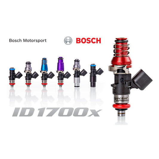Injector Dynamics ID1700x Fuel Injectors For 08-14 Mitsubishi Evo X