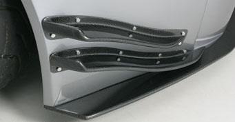 J's Racing Twin Carbon Carnards - S2000 (Type S Bumper Application)