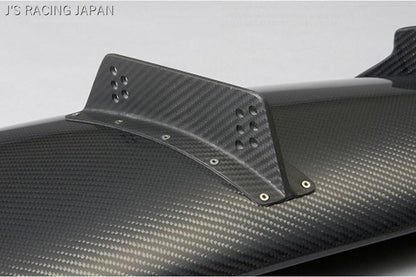 J's Racing 3D GT Wing S-tai (1390mm) Wet Carbon: 99-09 S2000 (AP1/AP2)