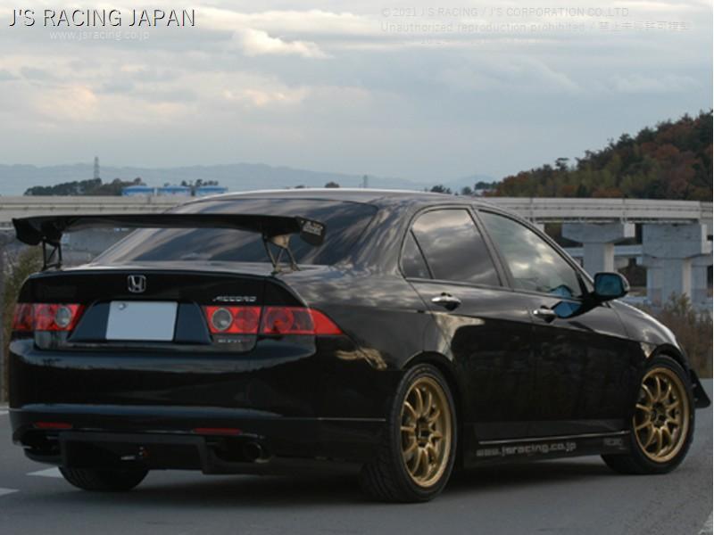 J's Racing 3D GT Wing Type 1 Wet Carbon: 04-08 TSX (CL7)