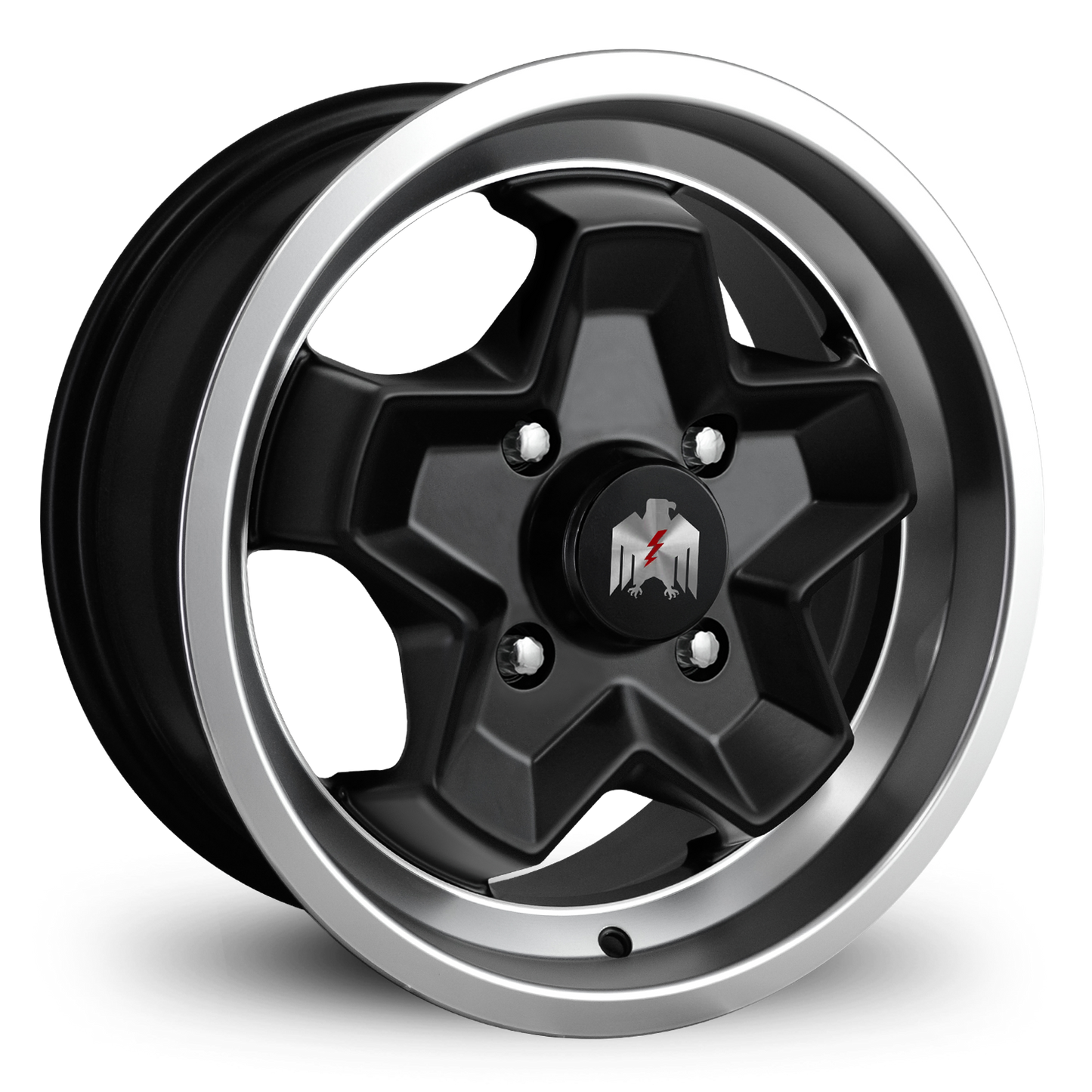 Klassik Rader Porsche 944 Wheels | Satin Black Machined Lip