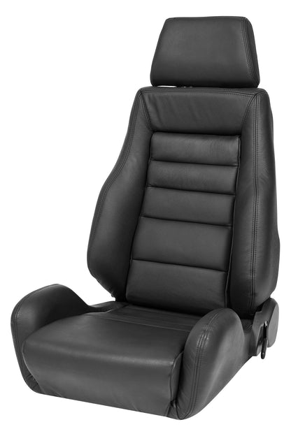 Corbeau GTS II Reclining Seat Pair (Driver & Passenger) - Black Leather L20301PR
