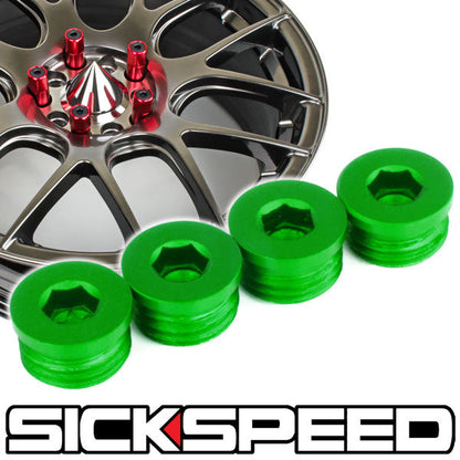 FLAT CAPS FOR SICKSPEED LUG NUTS