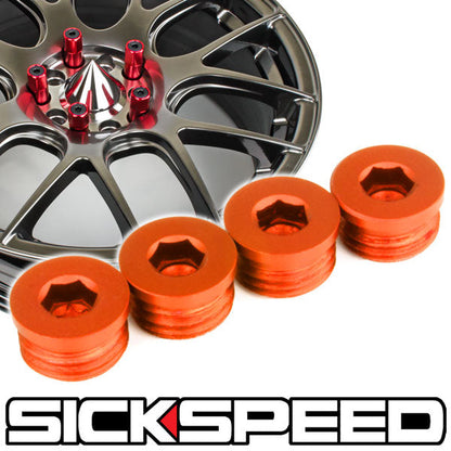 FLAT CAPS FOR SICKSPEED LUG NUTS