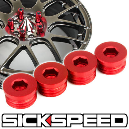 FLAT CAPS FOR SICKSPEED LUG NUTS