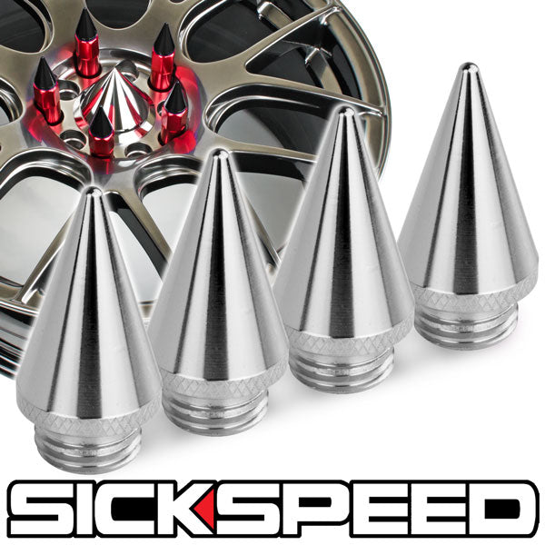 4PC SPIKED CAPS FOR SICKSPEED LUG NUTS ST1-C-Dub Tech