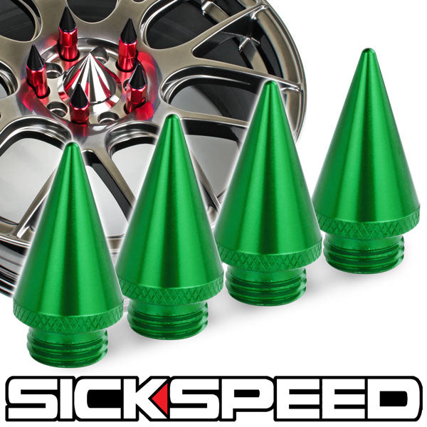4PC SPIKED CAPS FOR SICKSPEED LUG NUTS ST1-C-Dub Tech