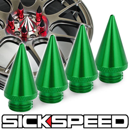 4PC SPIKED CAPS FOR SICKSPEED LUG NUTS ST1-C-Dub Tech