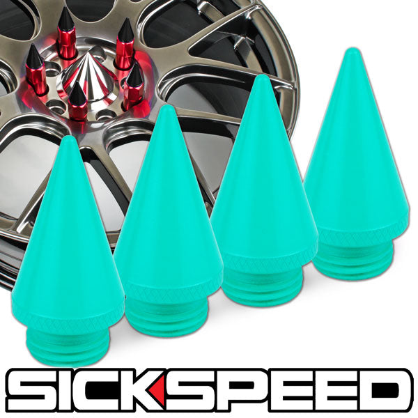 4PC SPIKED CAPS FOR SICKSPEED LUG NUTS ST1-C-Dub Tech