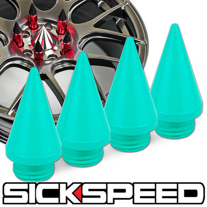 4PC SPIKED CAPS FOR SICKSPEED LUG NUTS ST1-C-Dub Tech