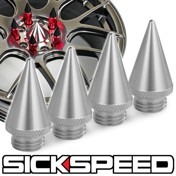 4PC SPIKED CAPS FOR SICKSPEED LUG NUTS ST1-C-Dub Tech