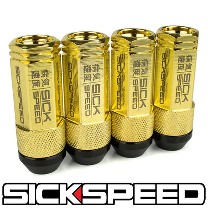3PC STEEL LUG NUTS 4PC 12X1.5-C-Dub Tech