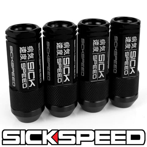 3PC STEEL LUG NUTS 4PC 14X2.0