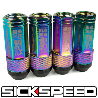 3PC STEEL LUG NUTS 4PC 9/16X18