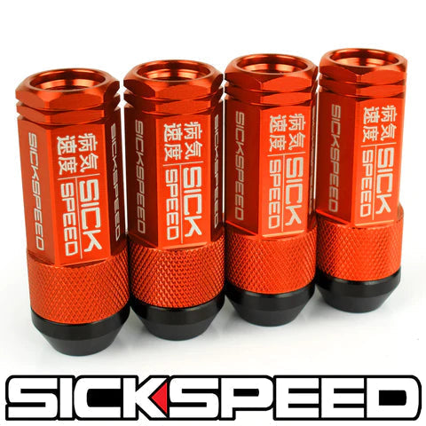 3PC STEEL LUG NUTS 4PC 3/8X24