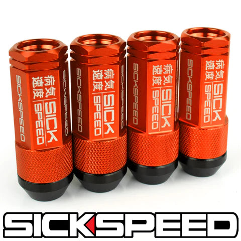 3PC STEEL LUG NUTS 4PC 1/2X20