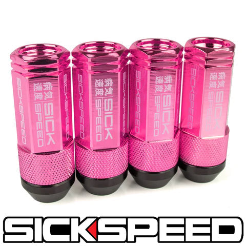 3PC STEEL LUG NUTS 4PC 3/8X24