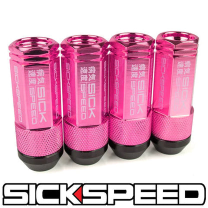 3PC STEEL LUG NUTS 4PC 9/16X18