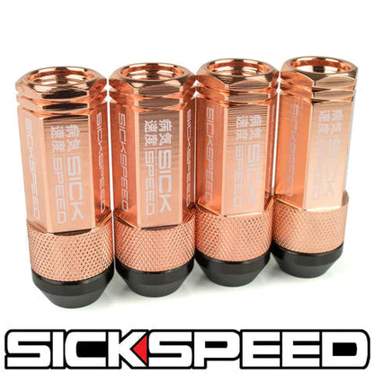 3PC STEEL LUG NUTS 4PC 7/16X20