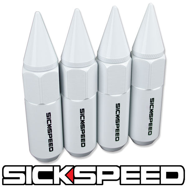 60MM ALUMINUM LUG NUTS 4PC 14X1.5-C-Dub Tech