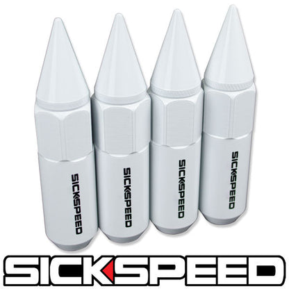 60MM ALUMINUM LUG NUTS 4PC 14X1.5-C-Dub Tech