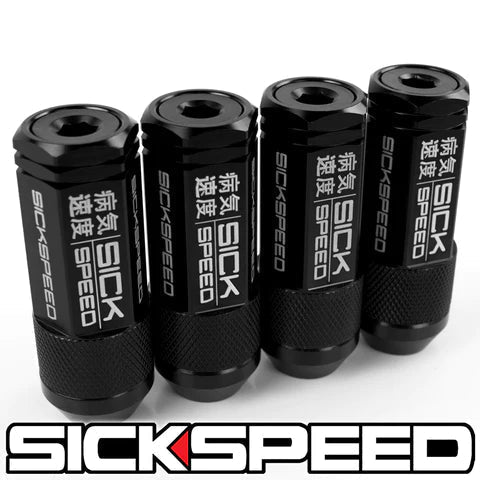 3PC STEEL LUG NUTS 4PC 14X1.5