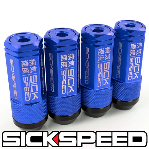 3PC STEEL LUG NUTS 4PC 12X1.5