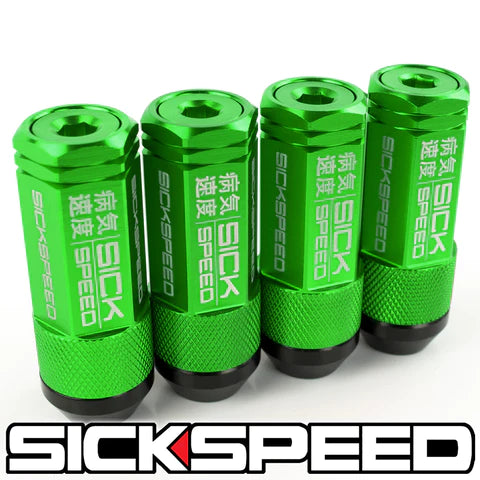 3PC STEEL LUG NUTS 4PC 10X1.25