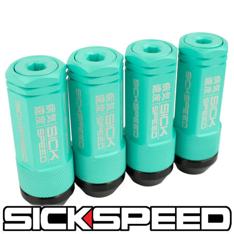 3PC STEEL LUG NUTS 4PC 3/8X24