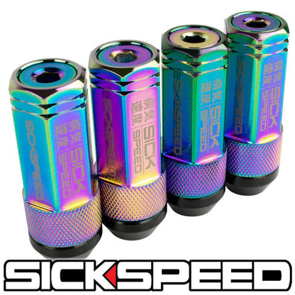 3PC STEEL LUG NUTS 4PC 14X2.0