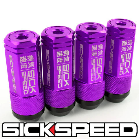 3PC STEEL LUG NUTS 4PC 12X1.5