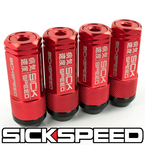 3PC STEEL LUG NUTS 4PC 14X1.5