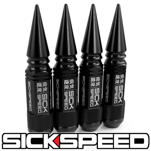 3PC STEEL LUG NUTS 4PC 1/2X20