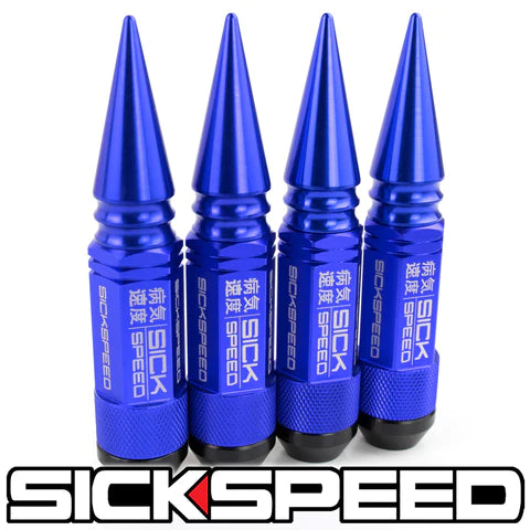 3PC STEEL LUG NUTS 4PC 1/2X20