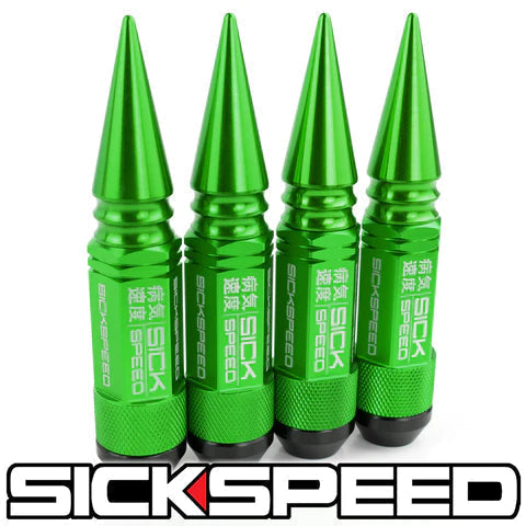 3PC STEEL LUG NUTS 4PC 3/8X24