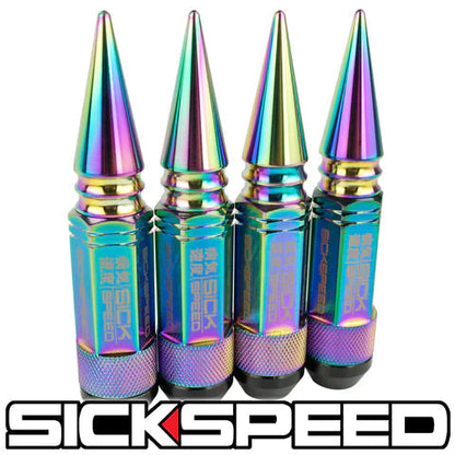 3PC STEEL LUG NUTS 4PC 14X1.5