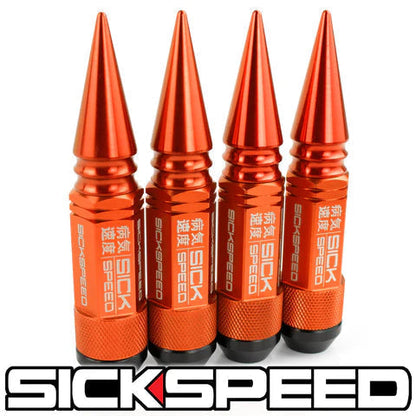 3PC STEEL LUG NUTS 4PC 9/16X18