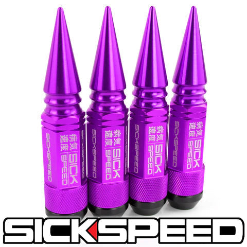 3PC STEEL LUG NUTS 4PC 7/16X20