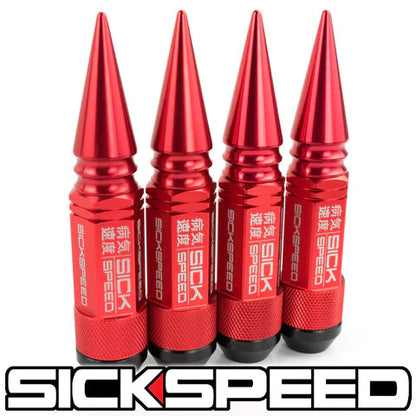 3PC STEEL LUG NUTS 4PC 10X1.25