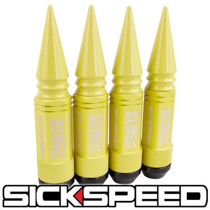 3PC STEEL LUG NUTS 4PC 10X1.25