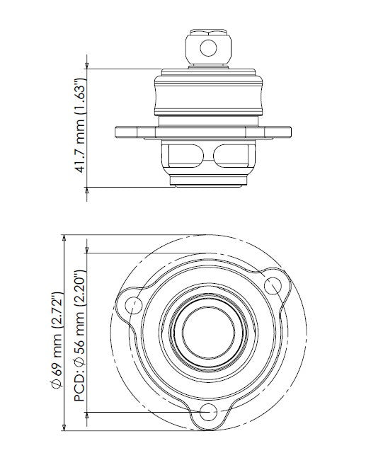 Turbosmart Kompact Shortie Plumb Back - Ford Fiesta 1.6L EcoBoost