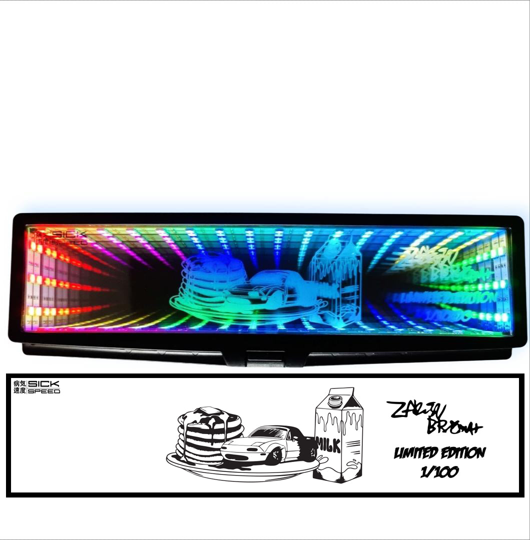 SICKSPEED X ZAYDEN BRAASCH LIMITED EDITION RGB GALAXY MIRROR