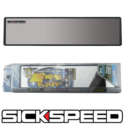 Panorama Clip on Flat Glass Rear View Mirror 300MM Universal