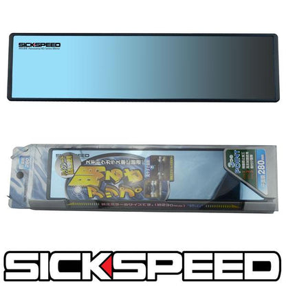 Panorama Clip on Flat Glass Rear View Mirror 300MM Universal