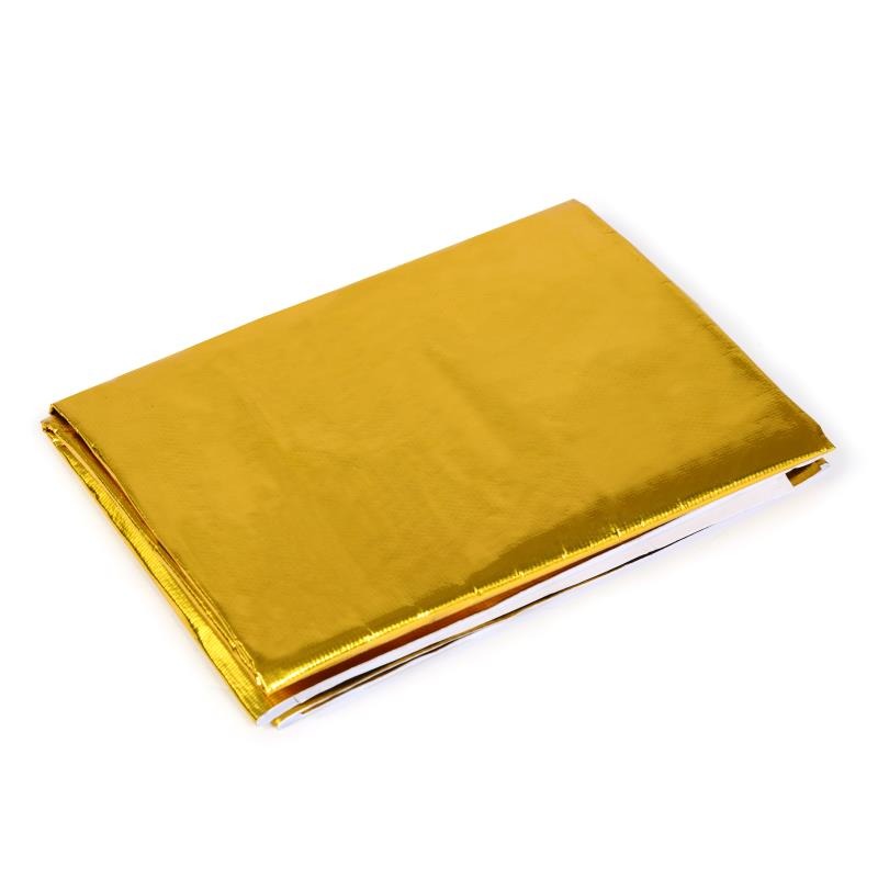 Mishimoto Gold Reflective Heat Barrier w/ Adhesive Backing (MMHP-GRB)